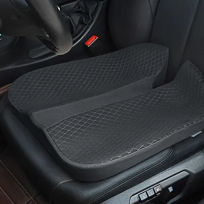 Memory Foam Car Cushion For Driving Seat Driver Booster Office Chair Pad Pillow • £16.98