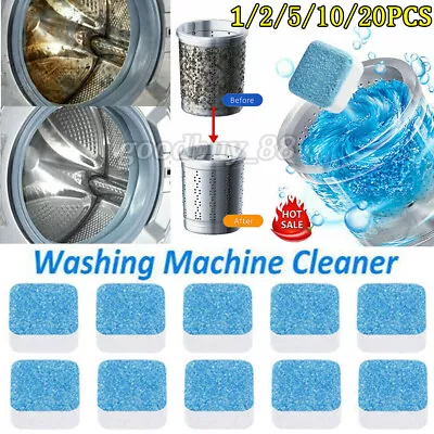 Home Finally Fresh Washing Machine Cleaner White Count Powde 1/3/5/10/20 Pcs • $6.07