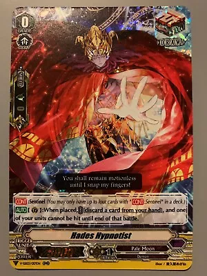 Cardfight Vanguard Hades Hypnotist (pale Moon Perfect Guard) V-ss03/017en Rr • $10