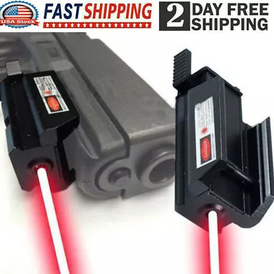 Mini Red Laser Sight Fit PISTOL 17 19 20 21 22 23 30 31 40 45 9mm XDM USA / • $12.87