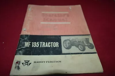 Massey Ferguson 135 Tractor Operator's Manual AMIL15  • £33.77