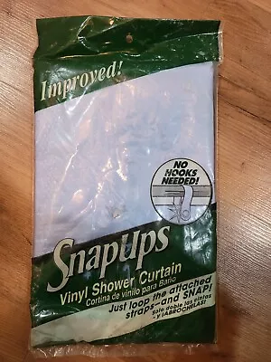 Vintage SnapUps Vinyl Shower Curtain • $25