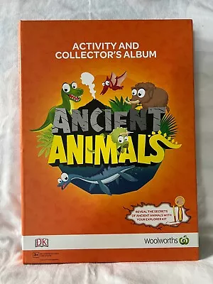 Ancient Animals Woolworths Activity & Collector's Album - All 81 Complete Set • $25