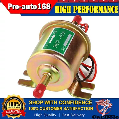 $15.59 • Buy Universal Electric Fuel Pump 2.5-4 Psi For Lawn Mowers Small Engine Gas Diesel
