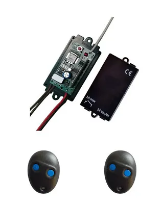 £39.99 • Buy For Hormann Universal Garage Gate Replacement Receiver Upgrade Kit + New Remotes