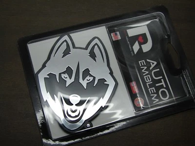 £8.72 • Buy NCAA UCONN HUSKIES EMBLEM STICKER DECAL FOR CARS University Of Connecticut