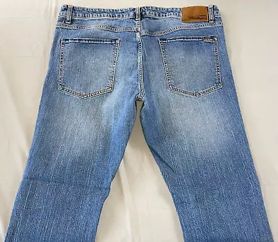 Volcom Vorta Slim Straight Stretch Denim Skate Jeans Men's Size 36 • $27.99