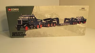 $21.99 • Buy British UK 1:50 Corgi Classics Scammel Truck PICKFORDS Heavy Haulage Trailer