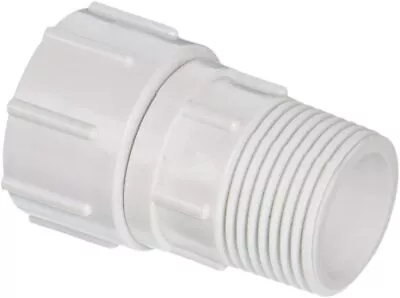 Orbit 3/4 Inch MNPT X FHT PVC Swivel Hose-to-Pipe Adapter • $7.49