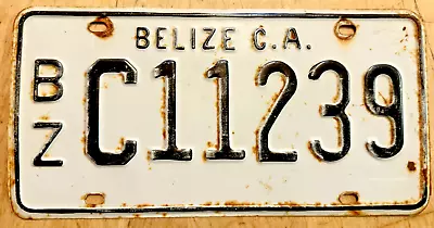 Belize Central America Auto License Plate   Bzc 11239   Bz • $39.99