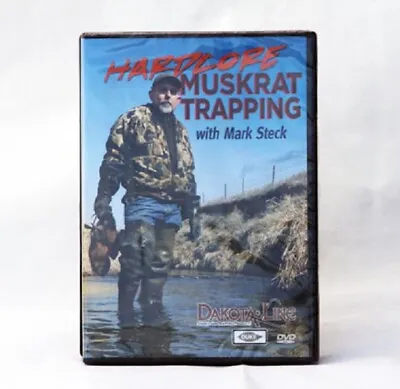 Hardcore Muskrat Trapping - Mark Steck - DVD Trapping Supplies • $37.99