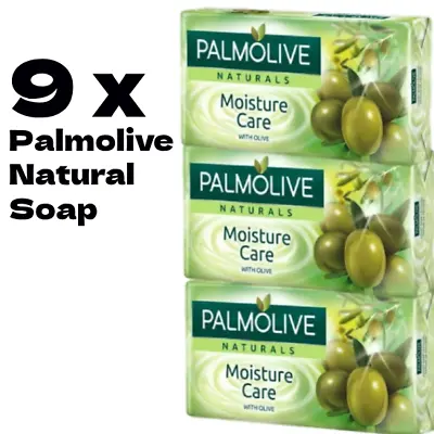 9 X Palmolive Natural Soap - Moisture Care 3 X (3 X 90g) Brand New • £9.50