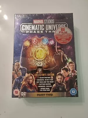 Marvel  Cinematic UniversePhase 3 Part 2 DVD 6-Disc SetSEALED INC MEMORABILIA • £6