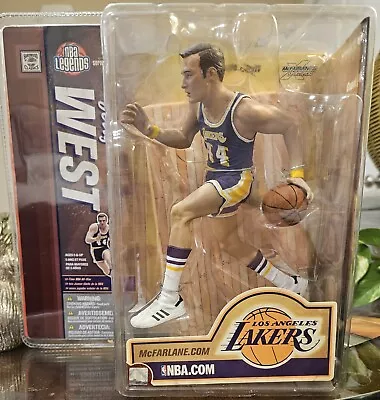 Jerry West McFarlane NBA Legends Series 2 Los Angeles Lakers Action Figure • $21
