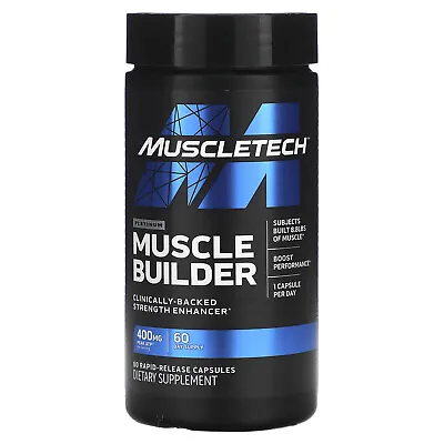 Platinum Muscle Builder 60 Rapid-Release Capsules • $39.57