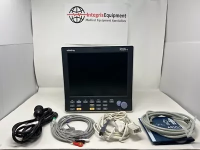 Mindray Passport V Patient Monitor Masimo SpO2 Temp ECG NIBP Printer- TESTED • $1995