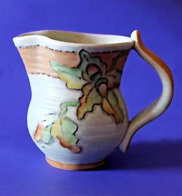 Vintage Crown Devon Fieldings Art Pottery Milk Jug Beautifully Decorated   • $30