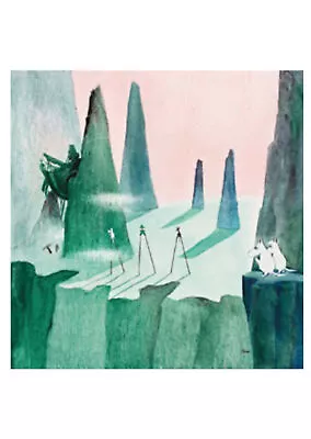 Moomin Poster Moomins And The Comet Chase 24 X 30 Cm • $15.25