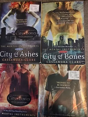 The Mortal Instruments Books 1-4 Cassandra Clare • $12.95