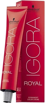 Schwarzkopf Igora Royal Permanent OLD PACKAGING 60ml • £4