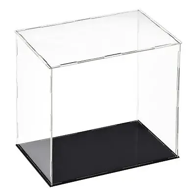 Acrylic Clear Display Case Box Dustproof Protection Showcase Cube Collectibles • £20.36