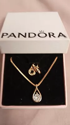 Pandora Infinite  Pendant  Necklace • £80