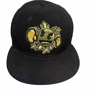 Manny Pacquiao WIP Pac-Q  G.O.A.T.  Hat Gold & Satin Limited Edition Hat DAMAGE • $77.40