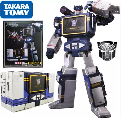  Masterpiece MP-13 Soundwave Destron Communication Action Figure Toy • $69.99