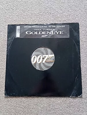 Tina Turner -  Goldeneye  12  Vinyl Single  1995 Parlophone 007 James Bond • £8.99