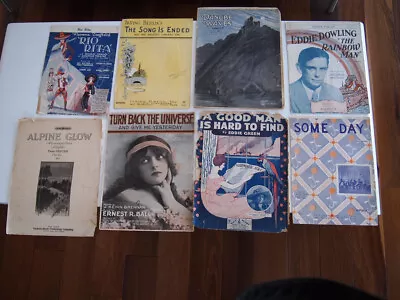 Antique Assorted Sheet Music Lot Of 37 Songs PLUS Books With 100 Songs FREE SHIP • $40