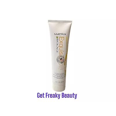 10.1 Oz. Matrix Biolage Exquisite OIl Creme Conditioner. 300ml. FREE SHIPPING. • $11.99