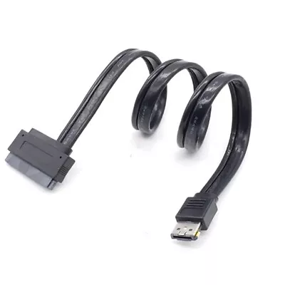 2.5  3.5  HDD Hard Disk Drive SATA 22Pin To USB Combo DUAL Power ESATA Cable Ql • $12.44