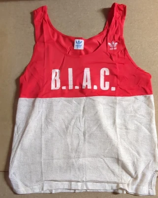 $5 • Buy Vintage 1997 Brooklyn International Athletic Club Cross Country Jersey Singlet 