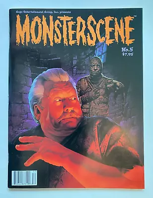 Vintage  Monsterscene  #5 Basil Gogos Summer/Fall/95 Magazine Back Issue W/COLOR • $9.95