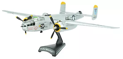 Daron Postage Stamp B-25J Mitchell  Super Rabbit  1:100 Die-Cast Plane PS5403-15 • $39.99