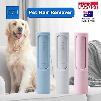 Pet Dog Cat Hair Remover Roller Removal Brush Sofa Lounge Laundry Lint Cleaning • $11.99