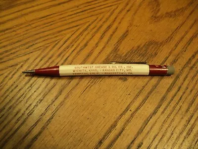 Vintage Autopoint Mechanical Pencil Southwest Grease & Oil Co  5-5/8  Long  USA • $10.99