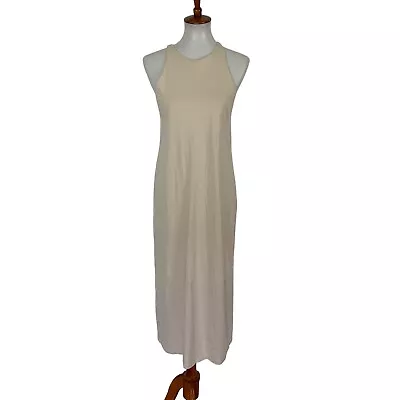 Zara Women’s Dress Large Ivory Sleeveless Midi • $25