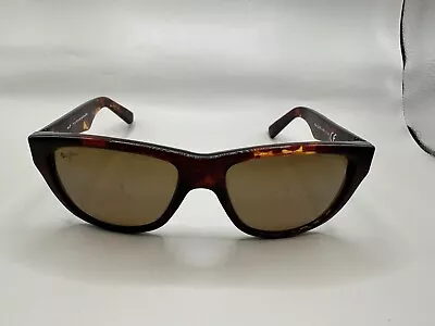 Scratched Maui Jim Maui Cat III MJ209-10  Tortoise 54-18-138 Sunglasses • $40