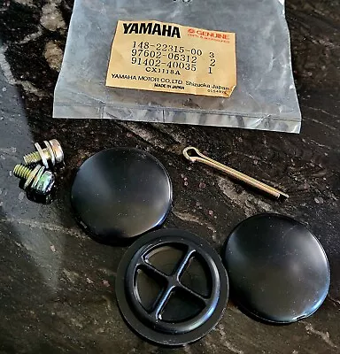 Nos Oem Yamaha 148-22315-00 (3) Cap 92602-06312 (2) 91402-40035 (1) Cotter Pin • $18.99