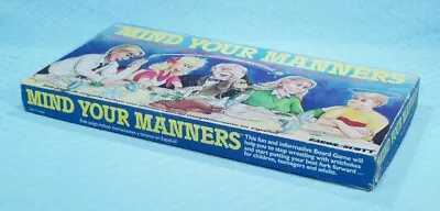 Mind Your Manners Game Baron/Scott 1986 • $16.99