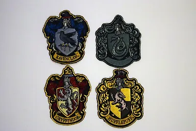 $34.95 • Buy Harry Potter Hogwarts Gryffindor Slytherin Ravenclaw Hufflepuff Patches + More