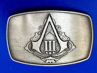 Assassin's Creed III Video Game Emblem Belt Buckle Limited Collector's Edition • $9.99