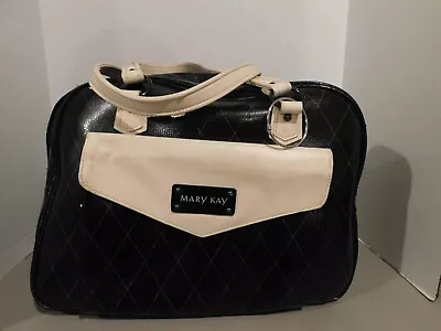 Mary Kay Deluxe Consultant Travel Bag With Insert Divided Storage Tote SEE PICS • $11.25