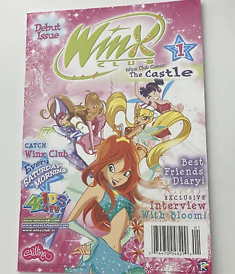 Winx Club Comic: The 2005 Castle Debut Issue #1 Includes Trading Card New  • $8