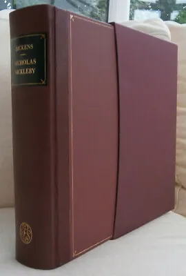 £50 • Buy Folio Society  Charles Dickens Nonesuch Edition  Bleak House  Qtr Leather 