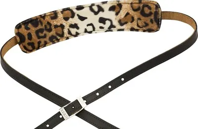 NEW Fender Joe Strummer Vintage Saddle Strap LEOPARD PRINT - #099-0640-017 • $49.99