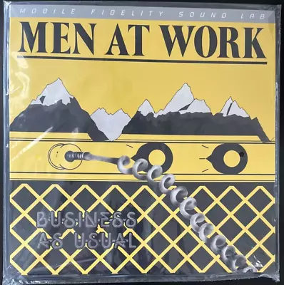 Men At Work Business As Ususal Mofi Vinyl Lp Limited Numbered Sealed Mint • $39.99