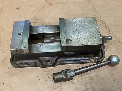 KURT D40 ANGLOCK MILLING MACHINE VISE 4” JAWS Used With Turn Handle Wrench • $224.99