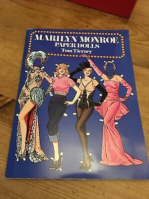 Marilyn Monroe Paper Dolls By Tom Tierney  1979 • £6.99